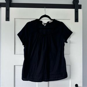 Converse One Star XL cotton black shirt